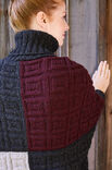 Lana Grossa KIMONOPULLOVER Landlust Merino 180