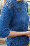 Lana Grossa PULLI IM AJOURMUSTER