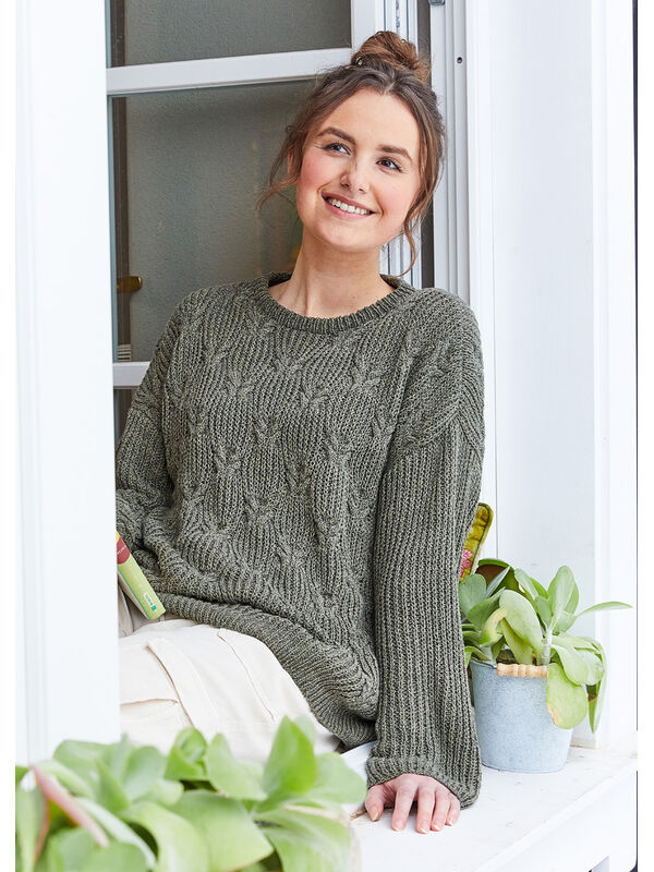Lana Grossa DAMENPULLOVER Landlust Sommerseide