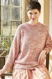 Lana Grossa PULLOVER Landlust-Sommerseide Mélange