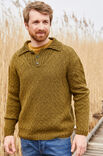 Lana Grossa HERRENPULLOVER Landlust Alpaka Merino 160