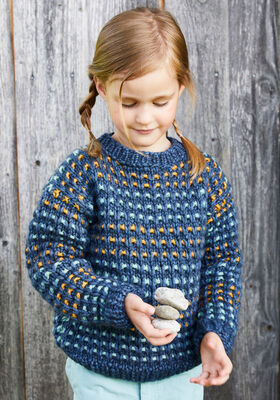 KINDERPULLOVER Landlust Winterwolle von Lana Grossa