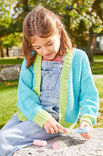 Lana Grossa KINDERJACKE Landlust Sommerseide