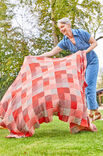 Lana Grossa PATCHWORK-DECKE Landlust Baumwolle