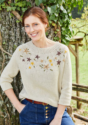 PULLOVER Landlust Sommerseide von Lana Grossa