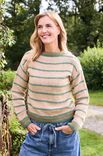 Lana Grossa DAMENPULLOVER Landlust Alpaka Merino 160