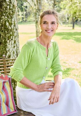 STRICKJACKE Landlust-Sommerseide von Lana Grossa