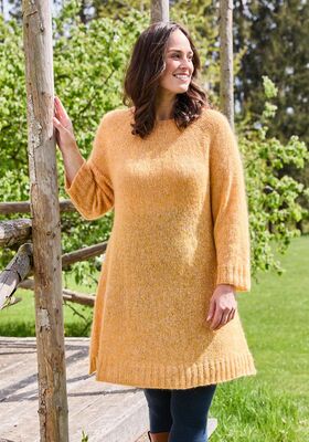 TOP-DOWN-KLEID Landlust Kidmohair von Lana Grossa