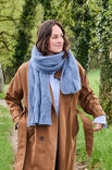 Lana Grossa SCHAL MIT ZOPF-PATENTMUSTER Landlust Kidmohair
