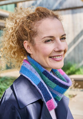 LOOP-SCHAL Landlust Kidmohair & Landlust Soft Tweed 180 von Lana Grossa