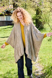Lana Grossa PONCHO Landlust Soft Tweed 90