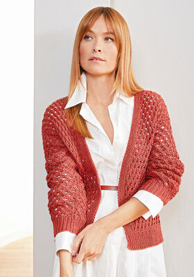 JACKE Landlust Baumwolle von Lana Grossa