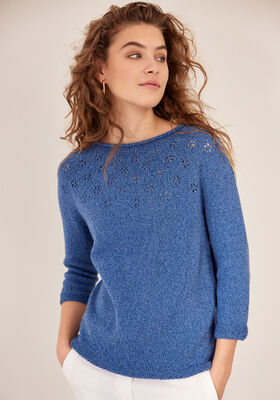PULLOVER Landlust Sommerseide von Lana Grossa