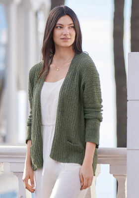 CARDIGAN Landlust Sommerseide von Lana Grossa