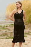 Lana Grossa KLEID IM LOCHMUSTERMIX Solo Lino