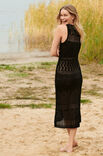 Lana Grossa KLEID IM LOCHMUSTERMIX Solo Lino