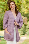 Lana Grossa CARDIGAN IM MUSTERMIX Fourseason