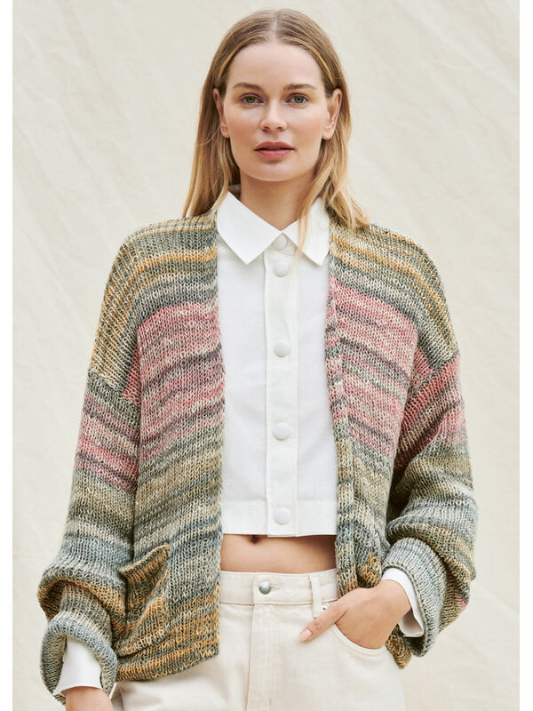 Lana Grossa RIPPENCARDIGAN Romanza Cotone