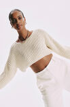 Lana Grossa KURZ-PULLOVER Cashmere Verde