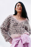 Lana Grossa PULLOVER Brushy (lala Berlin) & Brillino