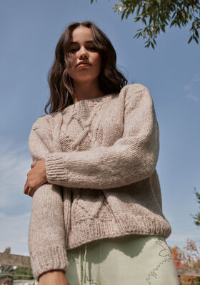PULLOVER Ecopuno Chunky von Lana Grossa