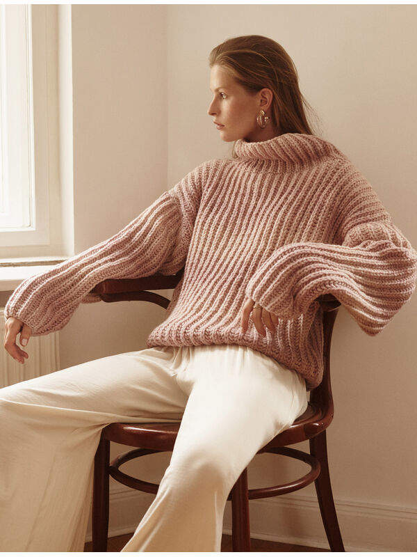 Lana Grossa PULLOVER Alta Moda Cashmere 16 Sfumato