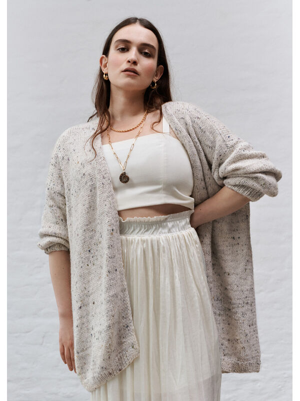 Lana Grossa CARDIGAN Benessere Tweed