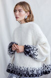 Lana Grossa PULLOVER Lala Berlin Furry & Lala Berlin Furry Bicolor