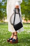 Lana Grossa RUNDE TASCHE MIT BAMBUSGRIFFEN The Core
