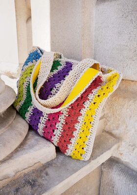 STRANDTASCHE STREIFEN The Core von Lana Grossa