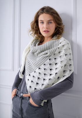 WINTER ON MY MIND SCARF Ecopuno von Lana Grossa