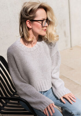 SNEAKERSWEATER Ecopuno & Setasuri von Lana Grossa
