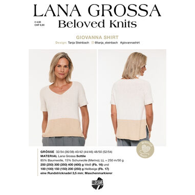 Lana Grossa GIOVANNA SHIRT - Beloved Knits No. 3
