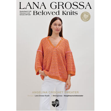 Lana Grossa ANGELINA CROCHET SWEATER - Beloved Knits No. 3