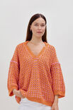 Lana Grossa ANGELINA CROCHET SWEATER Landlust Baumwolle