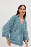 Lana Grossa ANGELINA CROCHET SWEATER Landlust Baumwolle