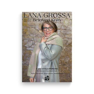Lana Grossa CARA STOLA/PONCHO - Beloved Knits No. 10