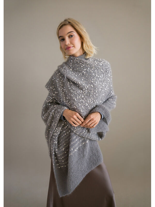 Lana Grossa PONCHO Filo di Gio & Cosmo