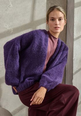 OVERSIZE-JACKE Alpaca Air II von Lana Grossa