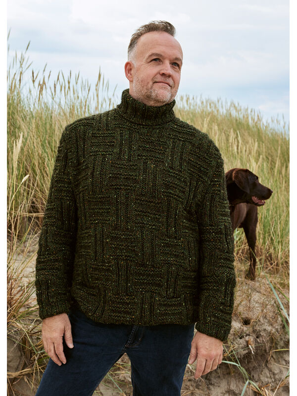 Lana Grossa PULLOVER Landlust Soft Tweed 90 & Puno Due