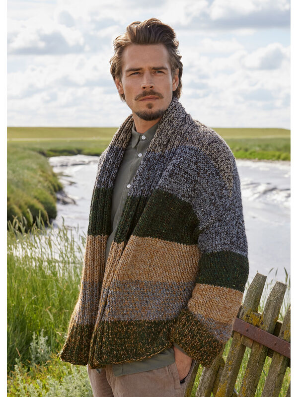 Lana Grossa JACKE Country Tweed & Puno Due