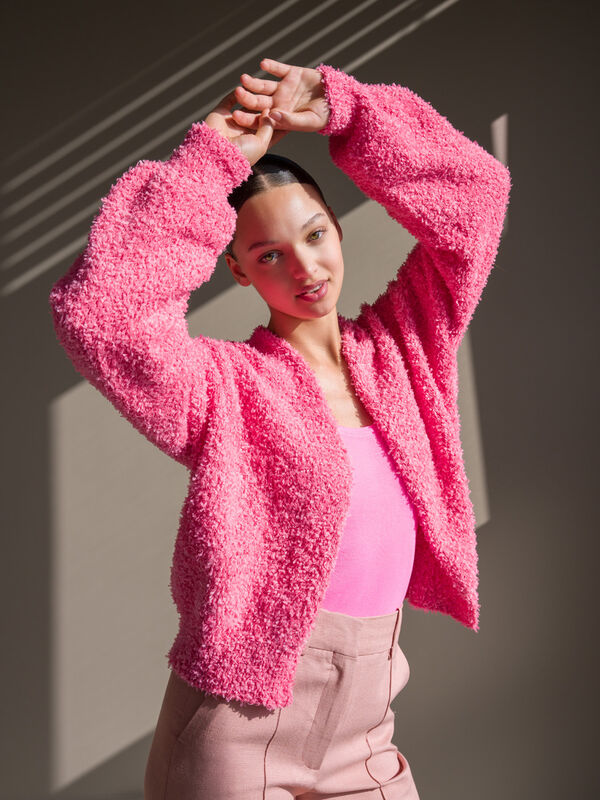 Lana Grossa TOP-DOWN CARDIGAN Frizzante