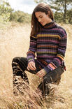 Lana Grossa RIPPEN-ROLLPULLOVER Gomitolo Magico