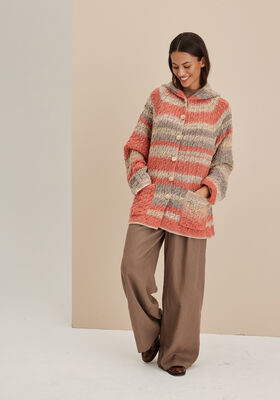 TOPDOWN-HOODIEJACKE Gomitolo Fusione von Lana Grossa