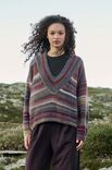 Lana Grossa V-PULLOVER Gomitolo Intenso