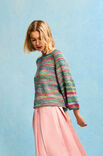 Lana Grossa TOP-DOWN-RAGLAN-PULLOVER Gomitolo Alga