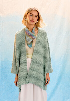 KIMONO-JACKE Gomitolo Tono & Cotonella von Lana Grossa