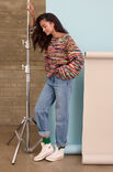 Lana Grossa PULLOVER TOP-DOWN Crazy
