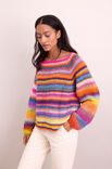 Lana Grossa RAGLAN-PULLOVER TOP-DOWN Candy