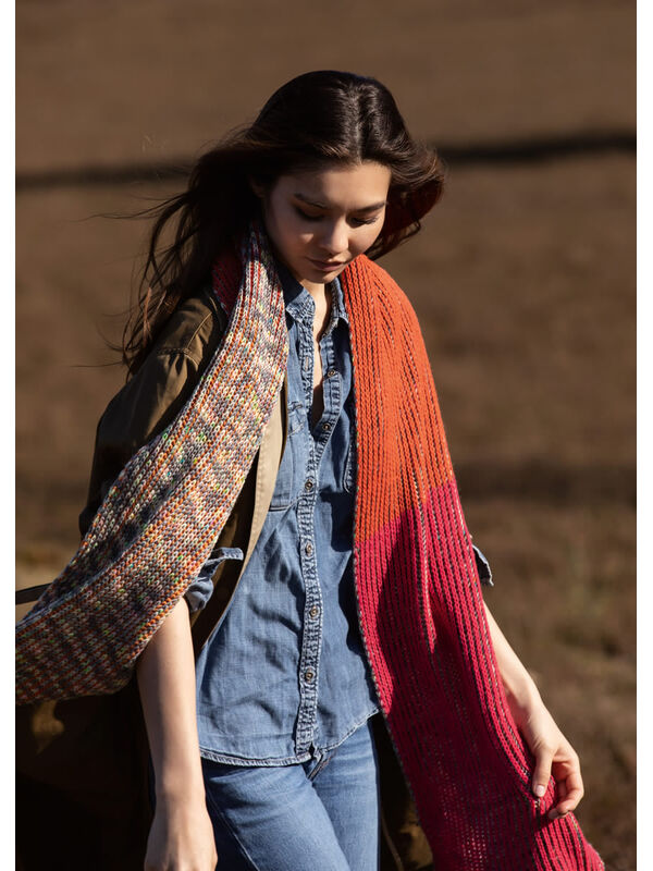 Lana Grossa SCHAL COOL WOOL Melange (GOTS) & COOL WOOL Hand-dyed